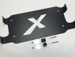 POLARIS RZR XP 1000 TIE DOWN PLATE FOR BED BLACK (40026)