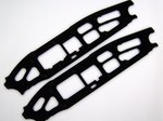 HPI 5SC FLUX BLACK G-10 CHASSIS PLATES (5mm)