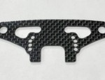 XRAY T4 2020 CARBON FIBER FRONT BUMPER HOLDER WITH BRACE 2mm (10495)