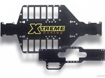 "XTREME MAXX" CARBON FIBER CHASSIS w/BATTERY STRAPS