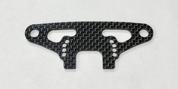 XRAY T4 2020 CARBON FIBER FRONT BUMPER HOLDER WITH BRACE 2mm (10495)