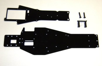 NITRO RUSTLER SC BLACK G-10 LONG CHASSIS KIT (10611BK)