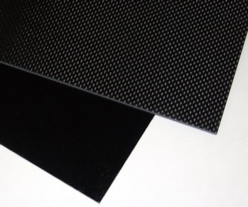 6" x 9" x 1.2mm BLACK G-10 FIBERGLASS PANEL (11541)