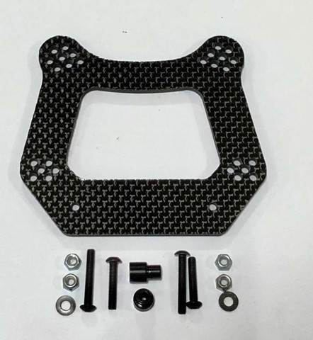 RUSTLER SLASH V2 CARBON FIBER SHOCK TOWER