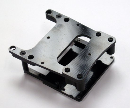 ELECTRIX RC BOOST / TORMENT BLACK G-10 FRAME EXTENSION