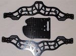 KYOSHO TWIN FORCE BLACK CARBON FIBER CHASSIS KIT