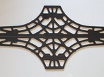 TAMIYA TXT-1 CARBON FIBER SIDE PLATES (2)