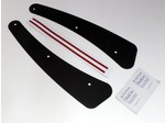 CHEVY CAMARO 1LE CARBON FIBER FRONT WHEEL WIND DEFLECTOR