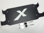 POLARIS RZR XP 1000 TIE DOWN PLATE FOR BED BLACK