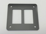 CARBON FIBER UNIVERSAL ROCKER SWITCH PANEL (2 SPOT)