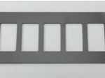 CARBON FIBER UNIVERSAL ROCKER SWITCH PANEL (5 SPOT)