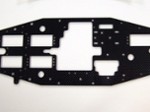 LOSI LST CARBON FIBER MAIN CHASSIS TOP PLATE
