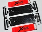 TEAM ASSOCIATED RC8B4E CARBON FIBER BATTERY TRAYS 2pc (2.5mm)