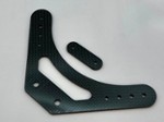 B6 CARBON FIBER DRAG REAR WING BODY MOUNT