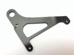 XRAY X1 CARBON FIBER FRONT ARM WITH SUPPORT 2.5mm