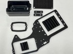 MCD RACING 2019 CARBON FIBER RADIO TRAY KIT