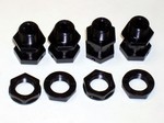 SLASH 17mm BLACK WHEEL ADAPTERS (4)