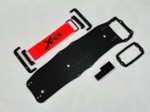 SLEDGE CARBON FIBER BATTERY / SERVO MOUNT (2.5mm)