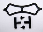 TEAM LOSI SCTE 1.0 CARBON FIBER BATTERY STRAP KIT