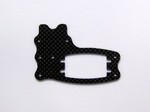 TEAM LOSI 5IVE-T CARBON FIBER STANDARD SIZE SERVO MOUNT w/ TRANSPONDER MOUNT