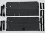 TEAM LOSI DBXL-E 2.0 CARBON FIBER BATTERY TRAYS