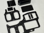 TEAM LOSI 5IVE-T CARBON FIBER DUAL STANDAND SERVO THROTTLE TRAY