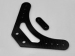 TEAM LOSI 22 5.0 CARBON FIBER REAR WING BODY MOUNT