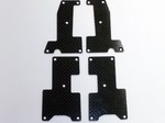 HOT BODIES D812 CARBON FIBER ARM INSERTS