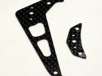 ALIGN T-REX 250 CARBON FIBER TAIL FIN SET