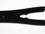 HOT BODIES D4 CARBON FIBER REAR TOP PLATE