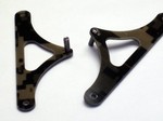 HOT BODES D4 DIGITAL CAMO CARBON FIBER LIPO BATTERY STRAPS (2)