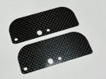 ARRMA TLR TUNED TYPHON CARBON FIBER SPLASH GUARDS