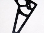 E-FLITE BLADE 400 CARBON FIBER ROTOR FIN