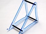 XTREME LARGE BLUE ACRYLIC CHARGER STAND