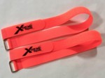 XTREME RACING 1" X 24 ORANGE BATTERY STRAPS (2)