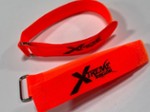 XTREME RACING 1" X 15" ORANGE BATTERY STRAPS (2)