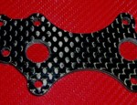 HOT BODIES LIGHTNING STADIUM PRO LSP CARBON FIBER CENTER DIFF BRACE