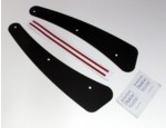 CHEVY CAMARO 1LE CARBON FIBER FRONT WHEEL WIND DEFLECTOR