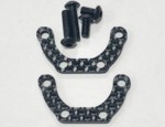 XRAY T4 2020 CARBON FIBER MOTOR SPACERS 2pc