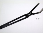 TEAM LOSI SCTE 1.0 CARBON FIBER LONG TOP PLATE (2.5mm)