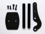 TEAM LOSI 5IVE-T CARBON FIBER GOPRO CAMERA MOUNT