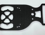 TEAM LOSI DBXL-E 2.0 CARBON FIBER CENTER DIFF BRACE w/ LARGE ESC MOUNT