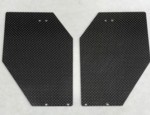 ARRMA LIMITLESS CARBON FIBER WING END PLATES 2PC (2MM) (12385)