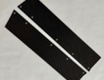 ARRMA FELONY C8 CARBON FIBER 55mm WIDE SIDE SKIRTS (2MM)