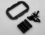 ARRMA KRATON MOJAVE TALION TYPHON CARBON FIBER STEERING SERVO MOUNT