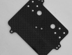 STAMPEDE 2WD REPLACEMENT CARBON FIBER RADIO TRAY