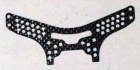 X-RAY T1/RAYCER CARBON FIBER REAR SHOCK MOUNT (10253)