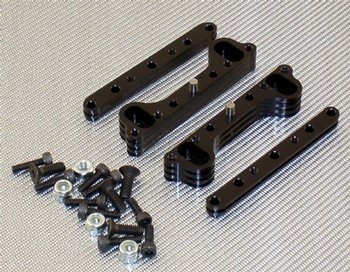 RC8 BLUE ALUMINUM QUICK CHANGE MOTOR MOUNT (10917)