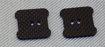 AX10 SCORPION CARBON FIBER AXLE BATTERY MOUNTS (2) (11802)