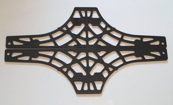 TAMIYA TXT-1 CARBON FIBER SIDE PLATES (2) (1700)